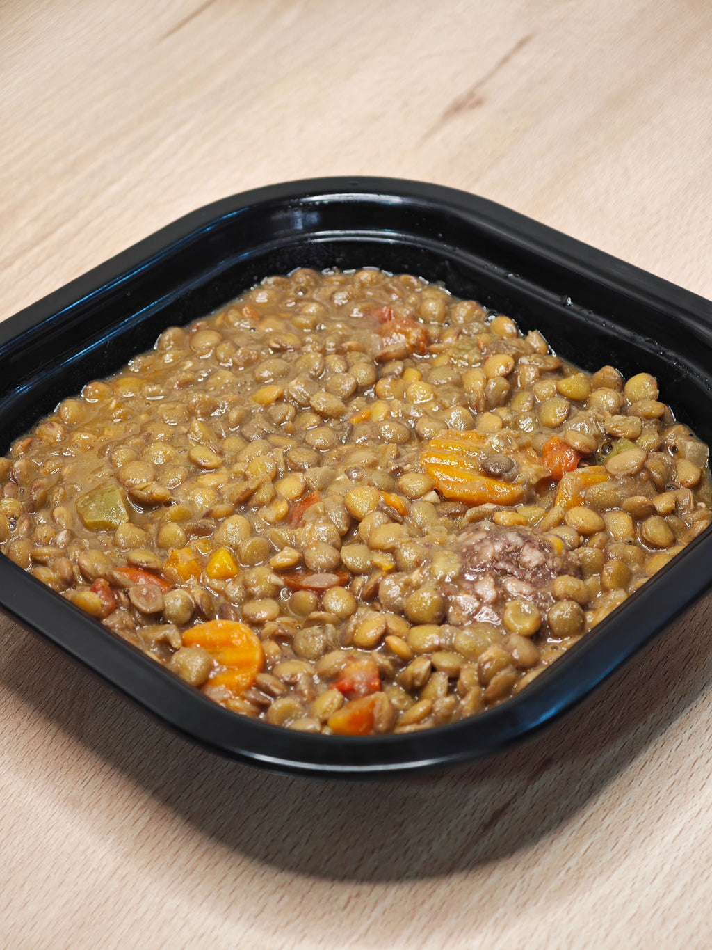 Lentejas con chorizo y Morcilla