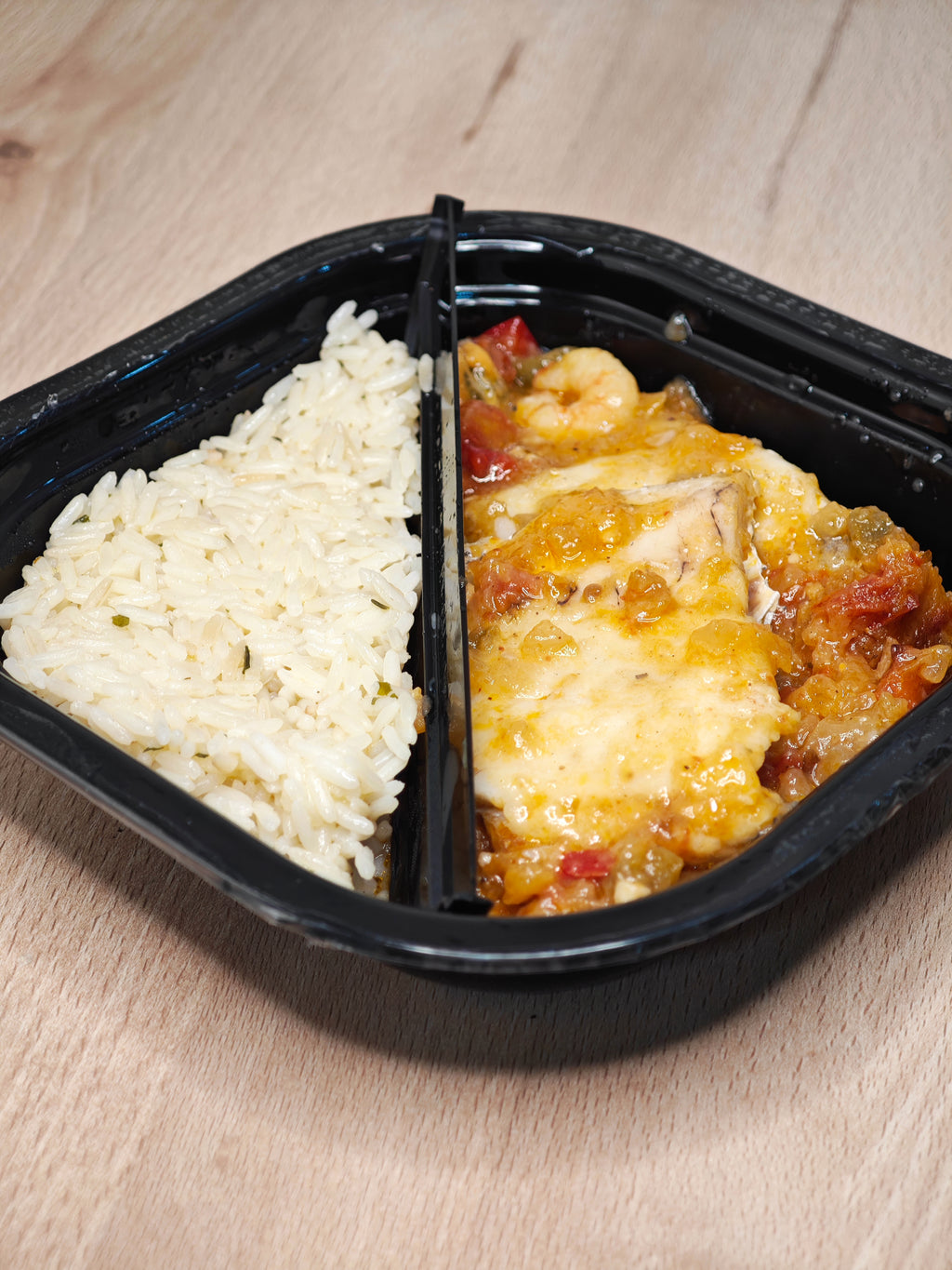 Merluza a la Marinera con Arroz